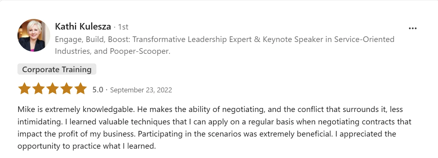 mike inman,negotiation expert,negotiation trainer,negotiation keynote speaker,negotiation skills trainer